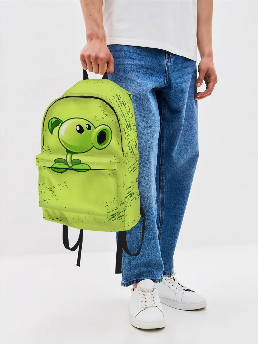 Рюкзак джинсовый / Plants vs. Zombies