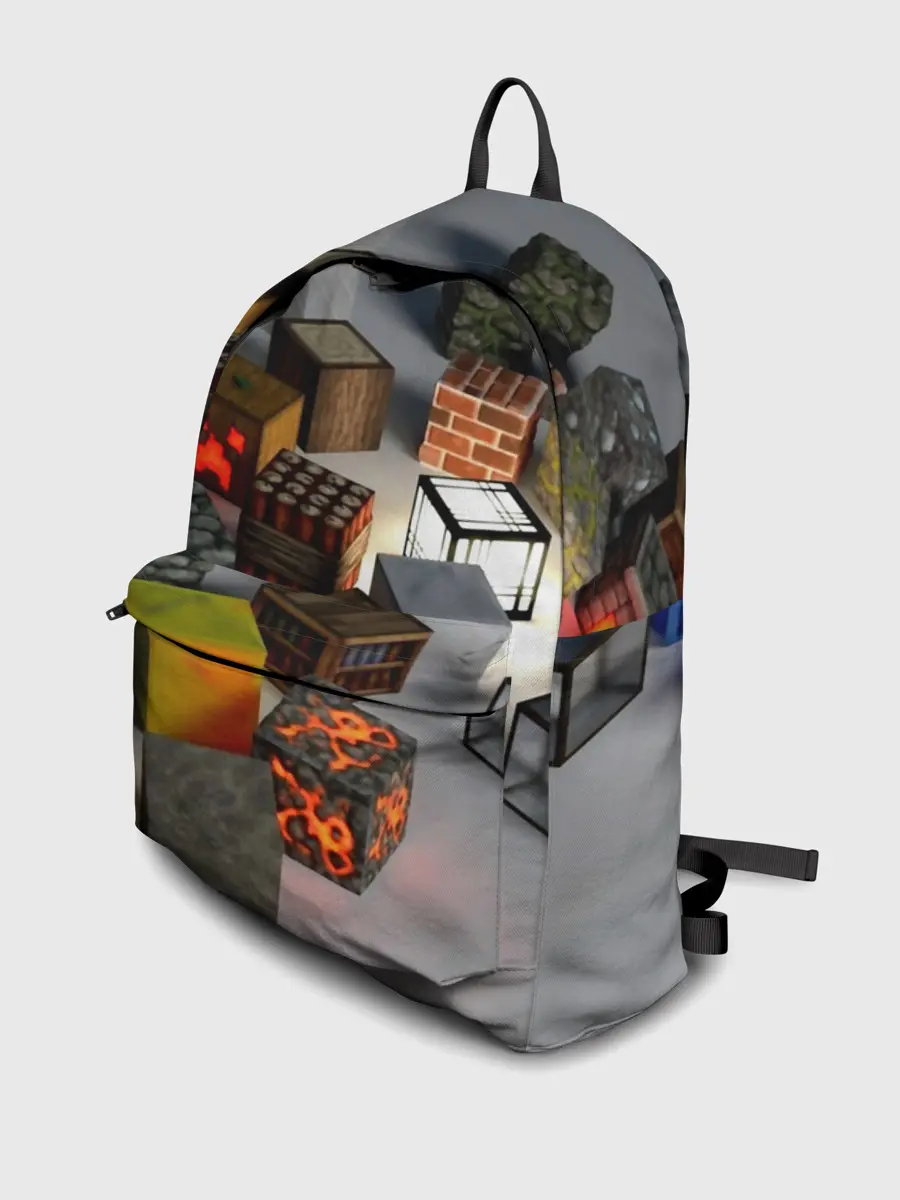 Рюкзак джинсовый / MINECRAFT BLOX