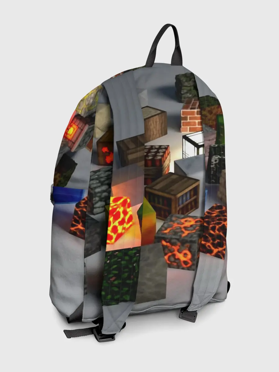 Рюкзак джинсовый / MINECRAFT BLOX