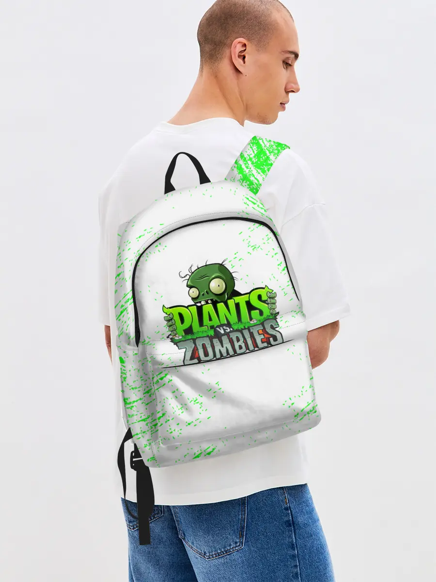 Рюкзак джинсовый / Plants vs. Zombies