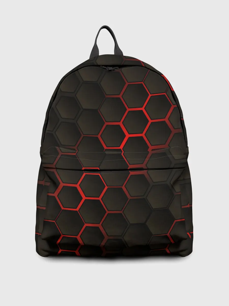 Рюкзак джинсовый / 3D СОТЫ