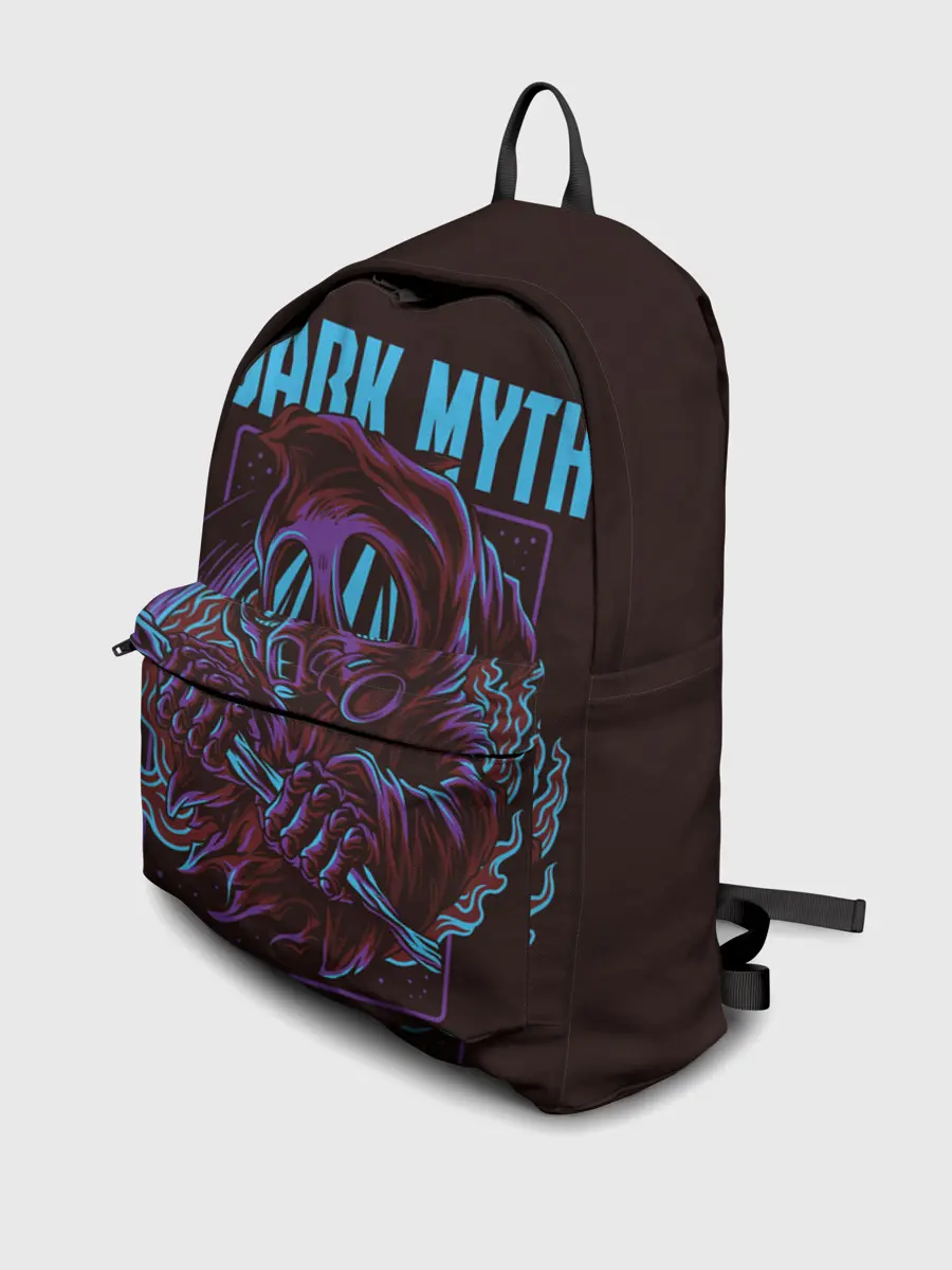 Рюкзак джинсовый / Смерть в противогазе