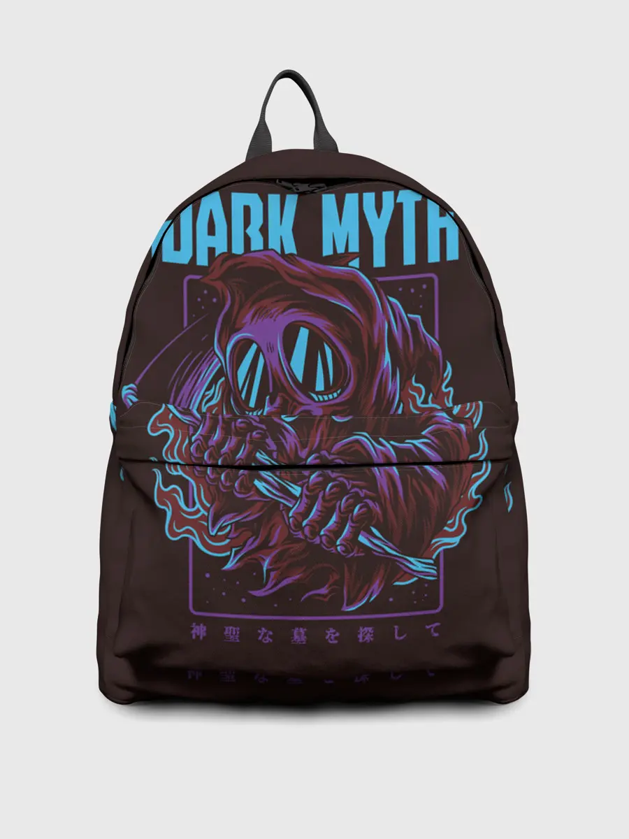 Рюкзак джинсовый / Смерть в противогазе