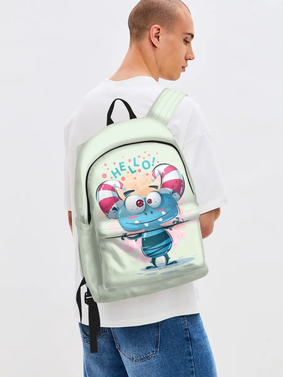 Рюкзак джинсовый / HELLO