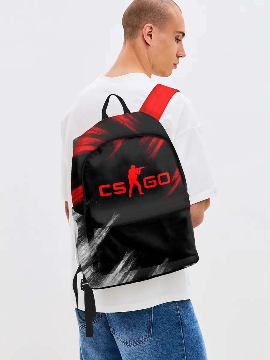 Рюкзак джинсовый / Counter Strike