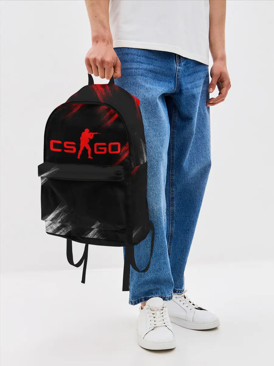 Рюкзак джинсовый / Counter Strike