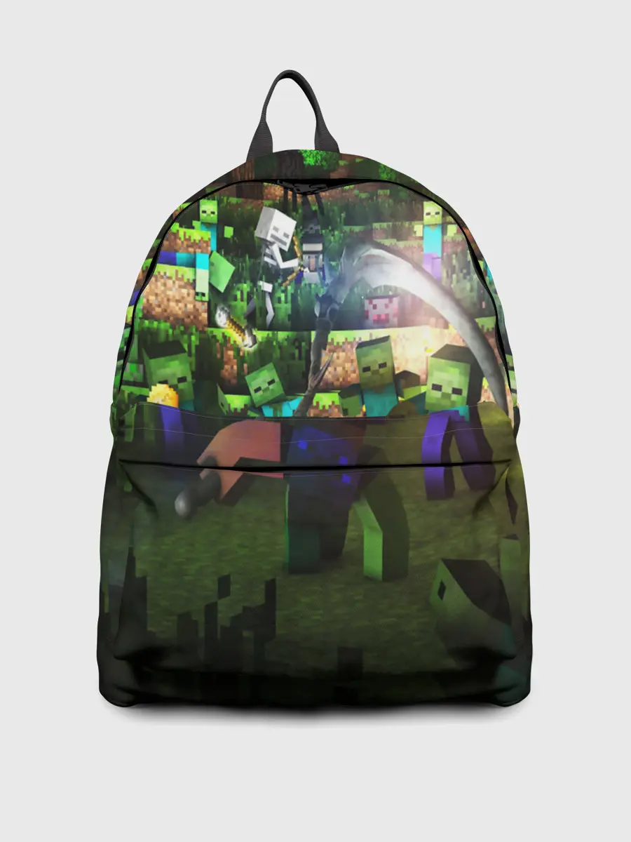 Рюкзак джинсовый / MINECRAFT Creeper