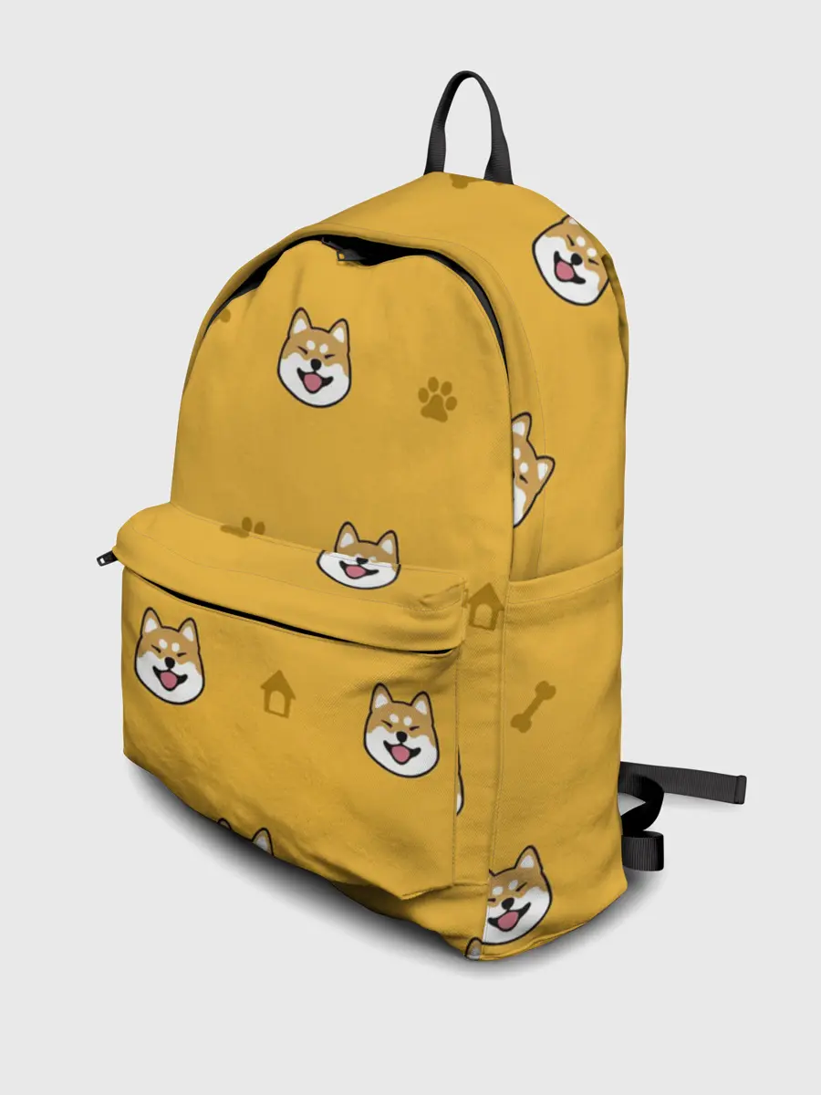 Рюкзак джинсовый / Сиба-ину. Акита-ину.