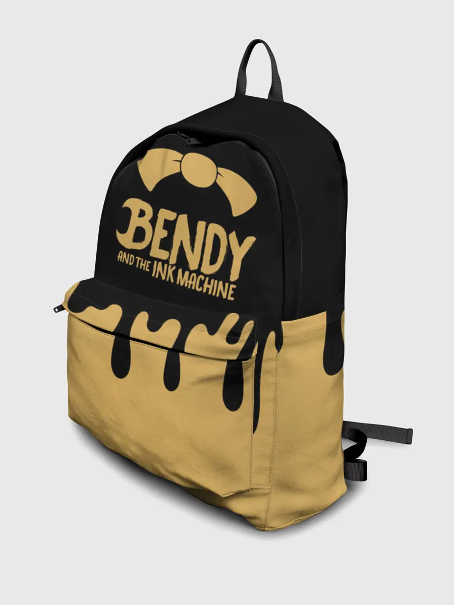 Рюкзак джинсовый / Bendy And The Ink Machine