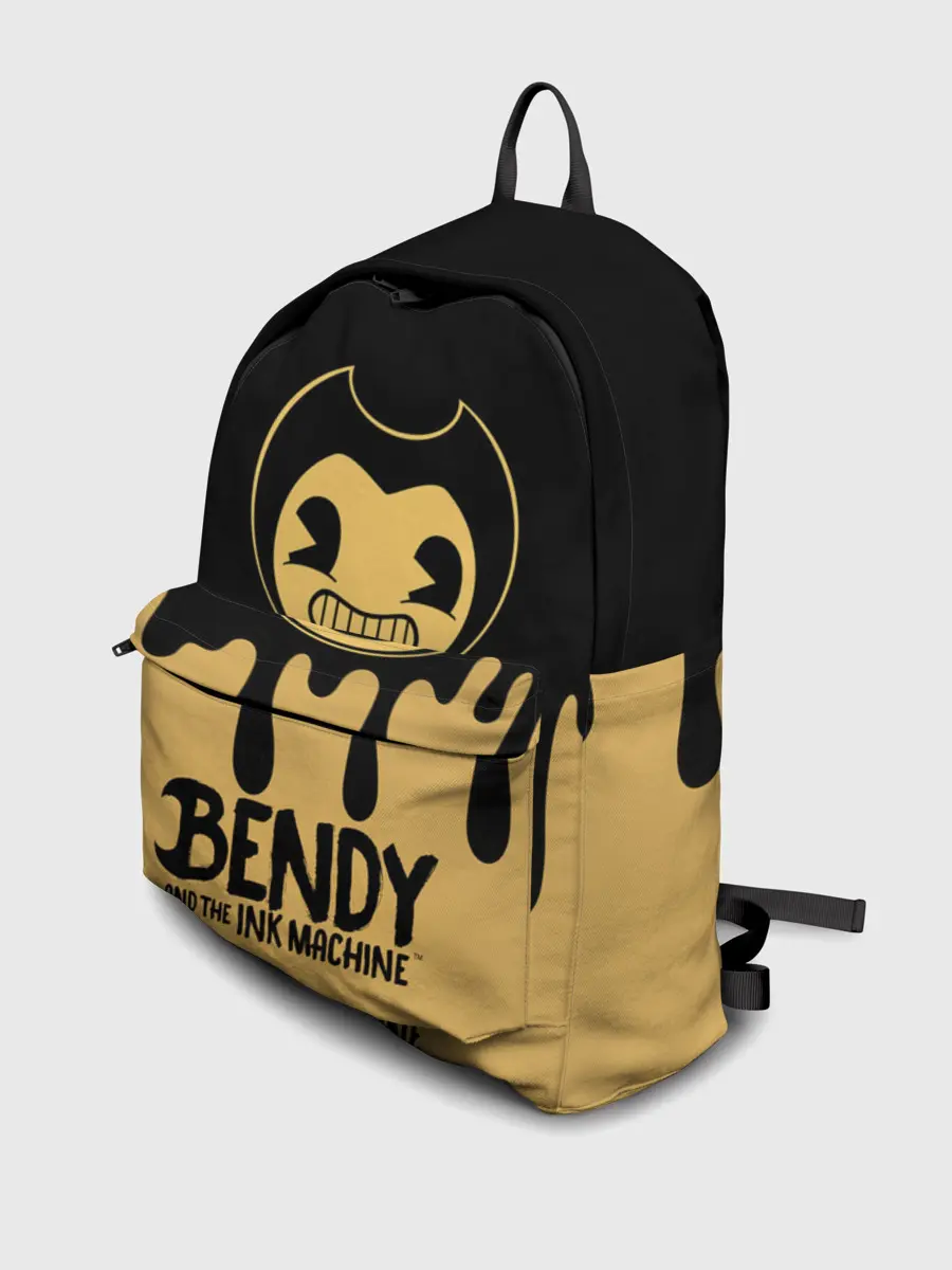 Рюкзак джинсовый / Bendy And The Ink Machine