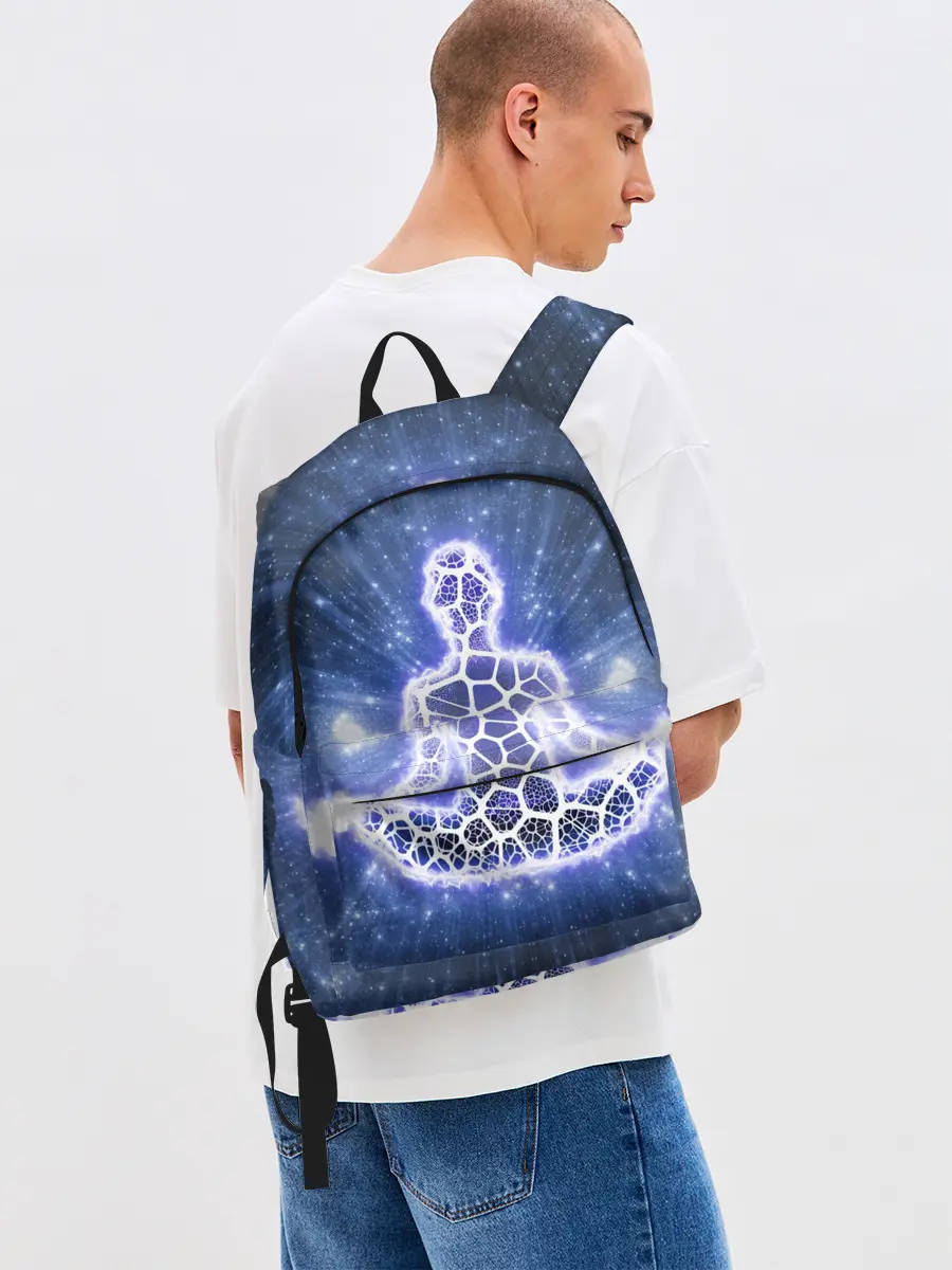 Рюкзак джинсовый / Медитация