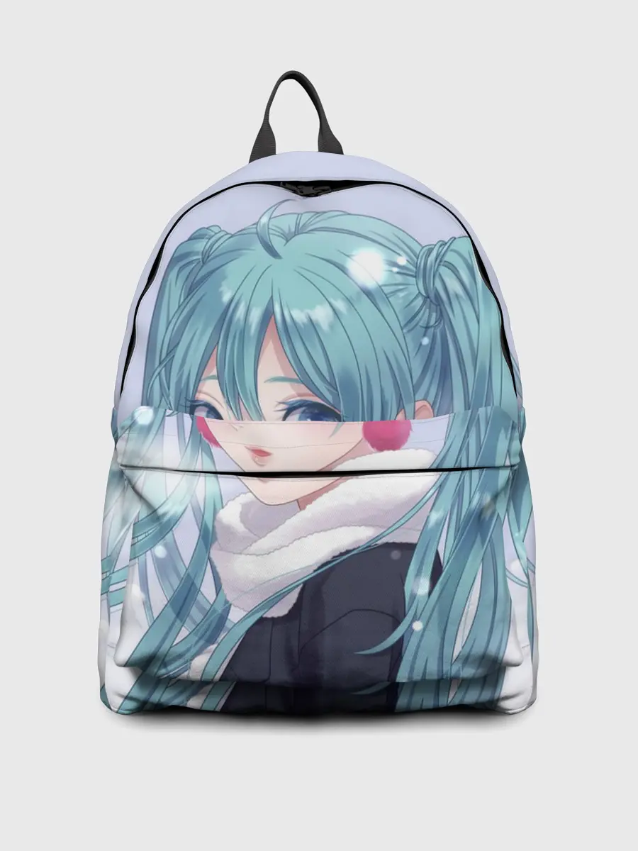 Рюкзак джинсовый / Hatsune Miku. Winter