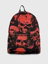 Рюкзак джинсовый / Skulls pattern