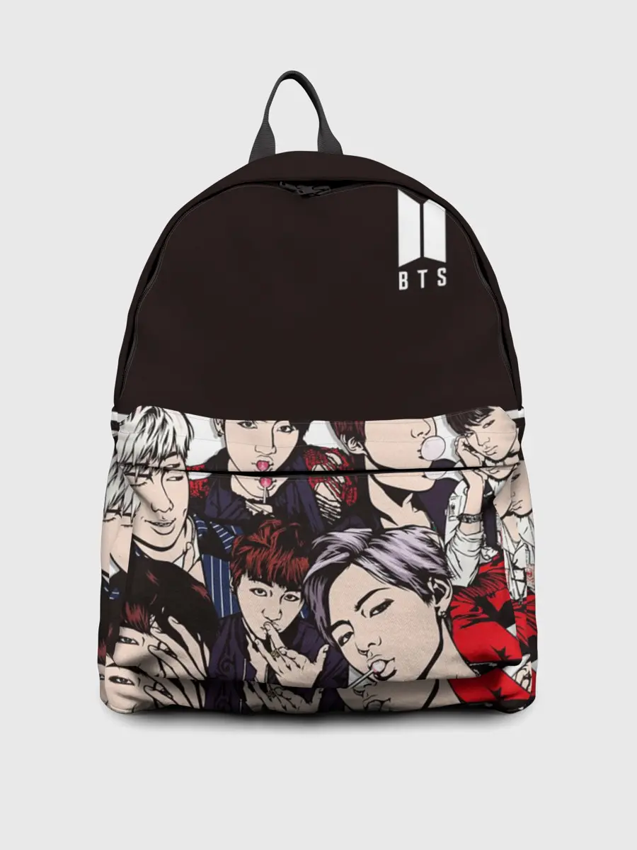 Рюкзак джинсовый / BTS