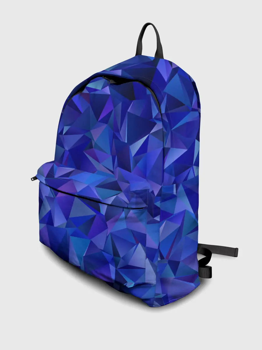 Рюкзак джинсовый / НЕОНОВЫЕ КРИСТАЛЫ