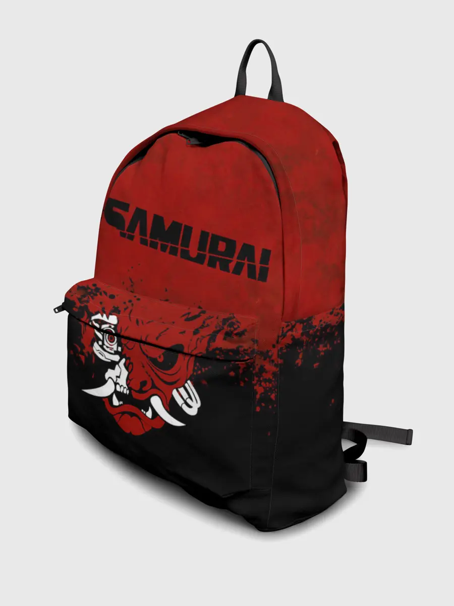 Рюкзак джинсовый / Cyberpunk 2077 | Samurai.