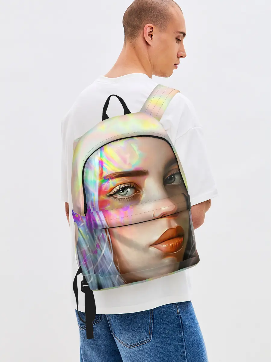 Рюкзак джинсовый / Билли Айлиш