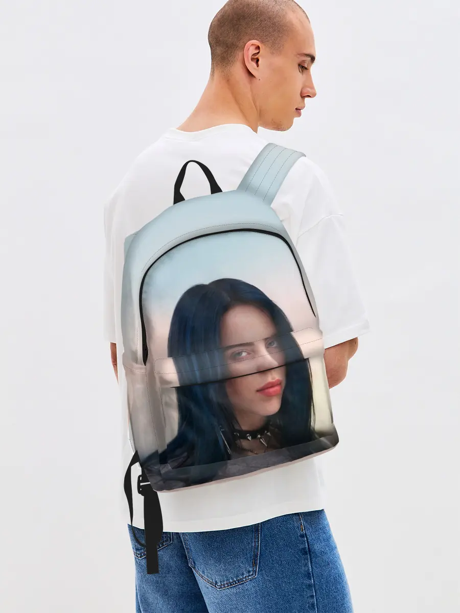 Рюкзак джинсовый / Билли Айлиш