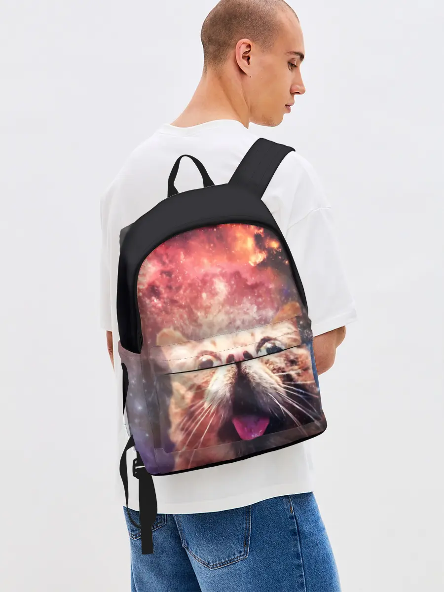 Рюкзак джинсовый / КОТ