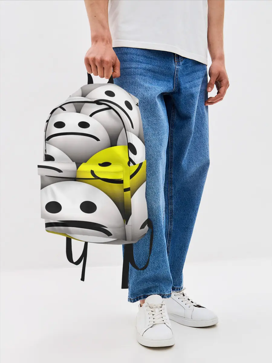 Рюкзак джинсовый / EMOJI 2019