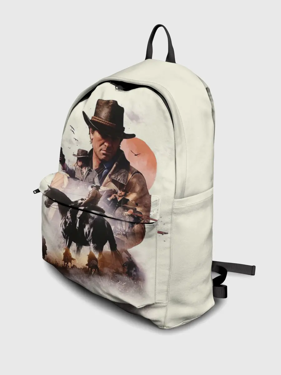 Рюкзак джинсовый / red dead redemption 2 Art