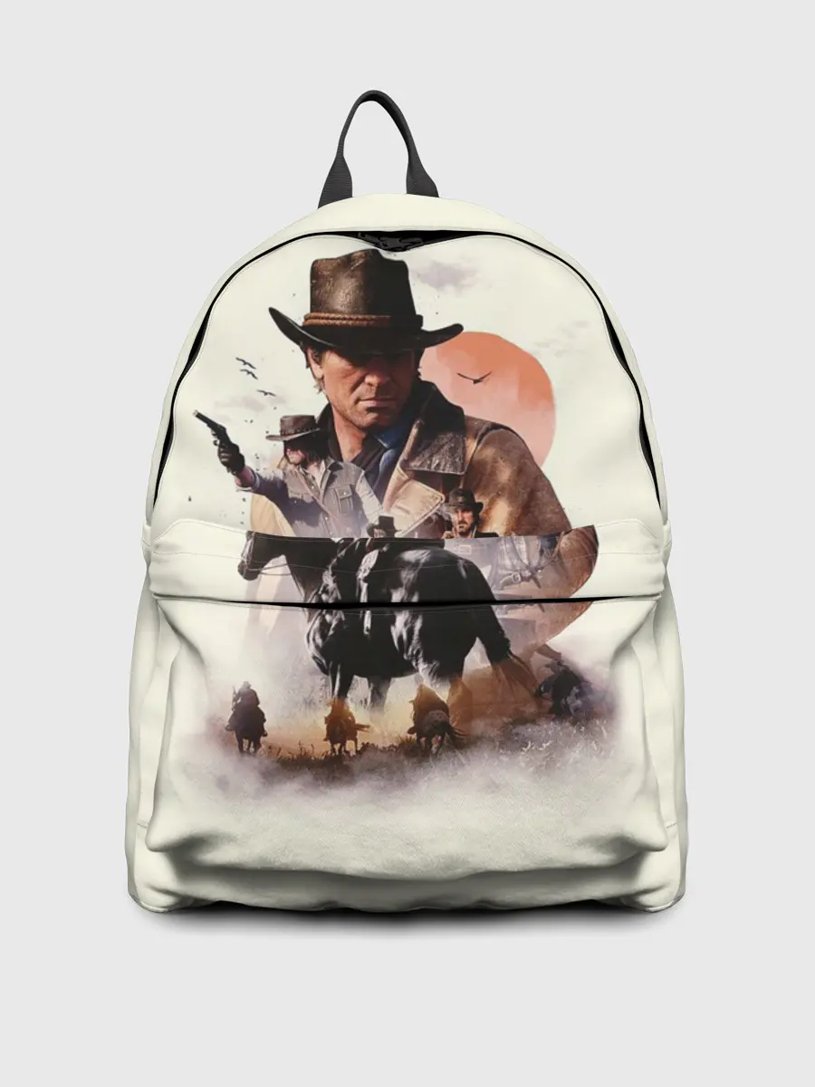 Рюкзак джинсовый / red dead redemption 2 Art
