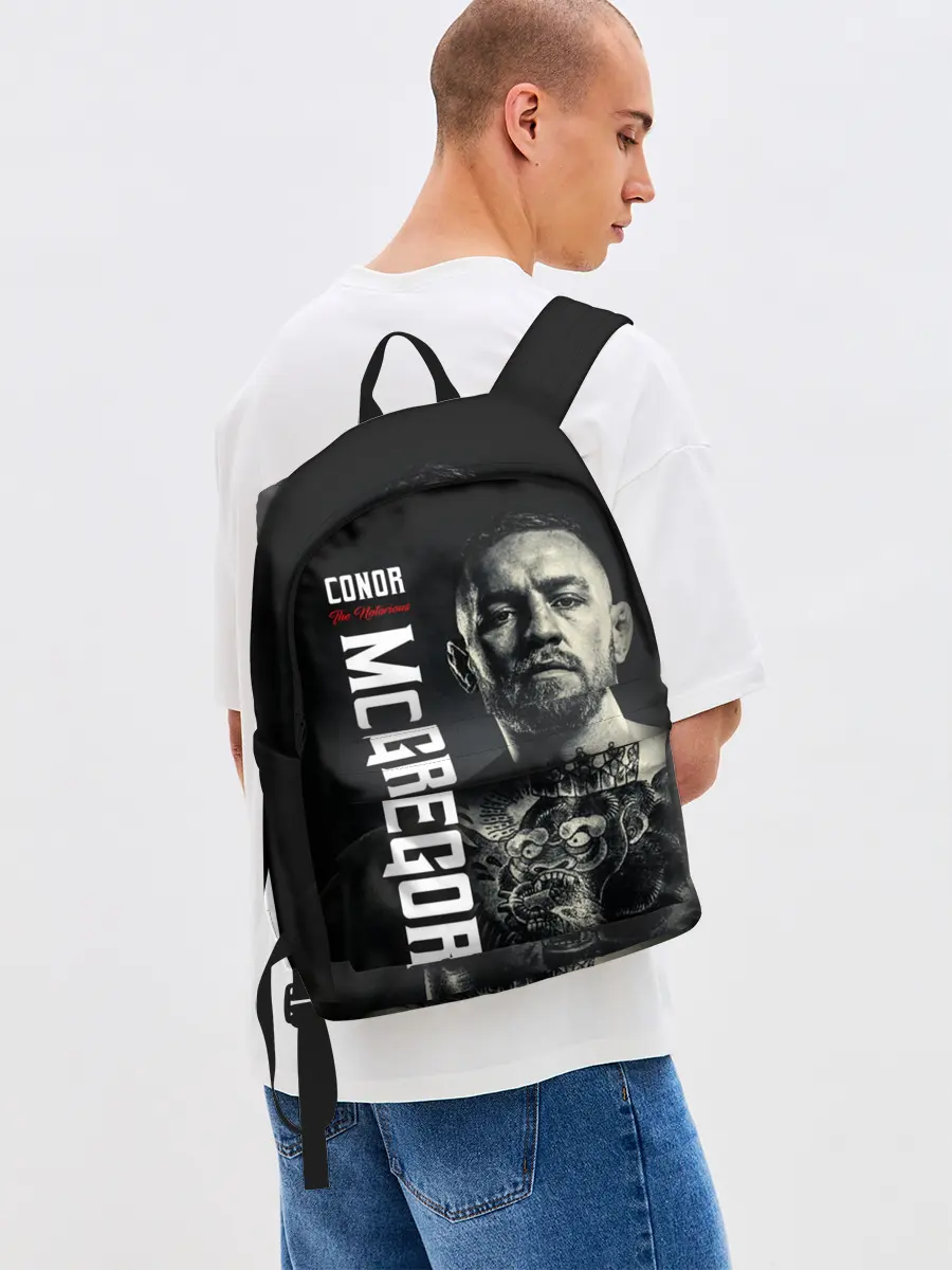 Рюкзак джинсовый / Конор Макгрегор