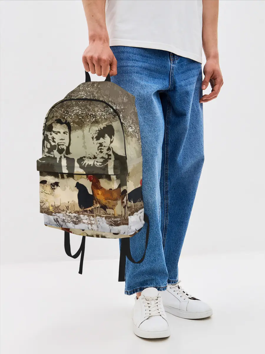 Рюкзак джинсовый / Pulp fiction in Russia