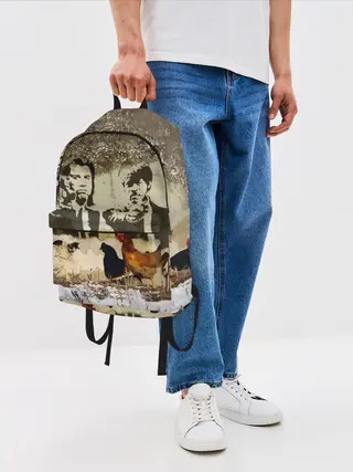 Рюкзак джинсовый / Pulp fiction in Russia
