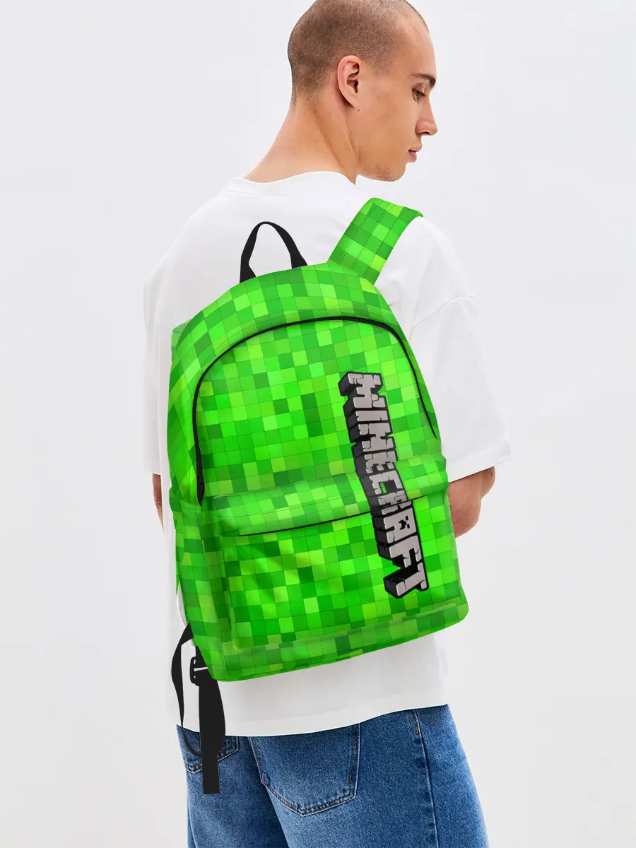 Рюкзак джинсовый / MINECRAFT