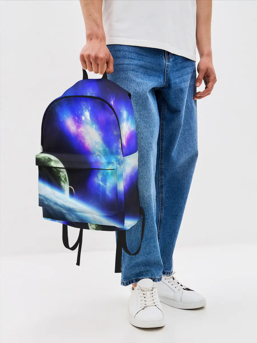 Рюкзак джинсовый / ЗЕМЛЯ