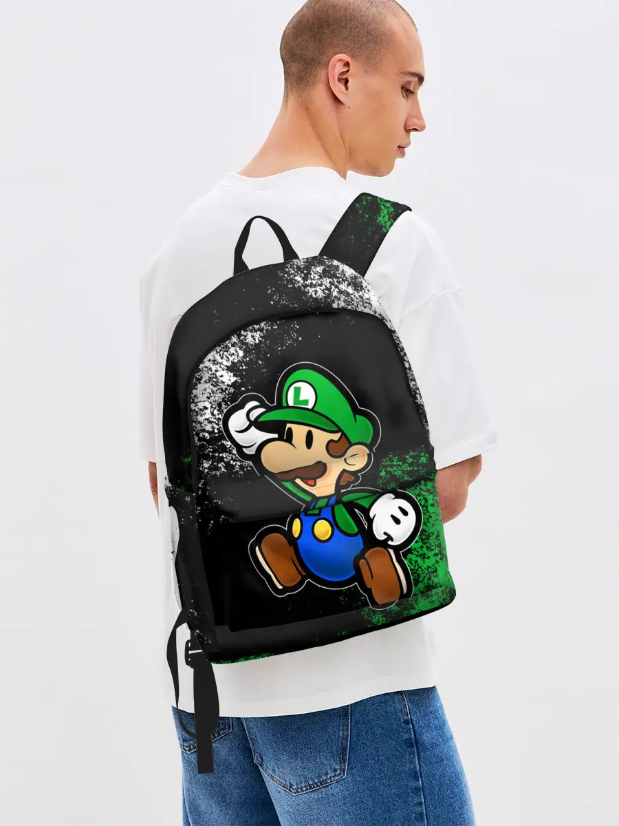 Рюкзак джинсовый / Luigis Mansion