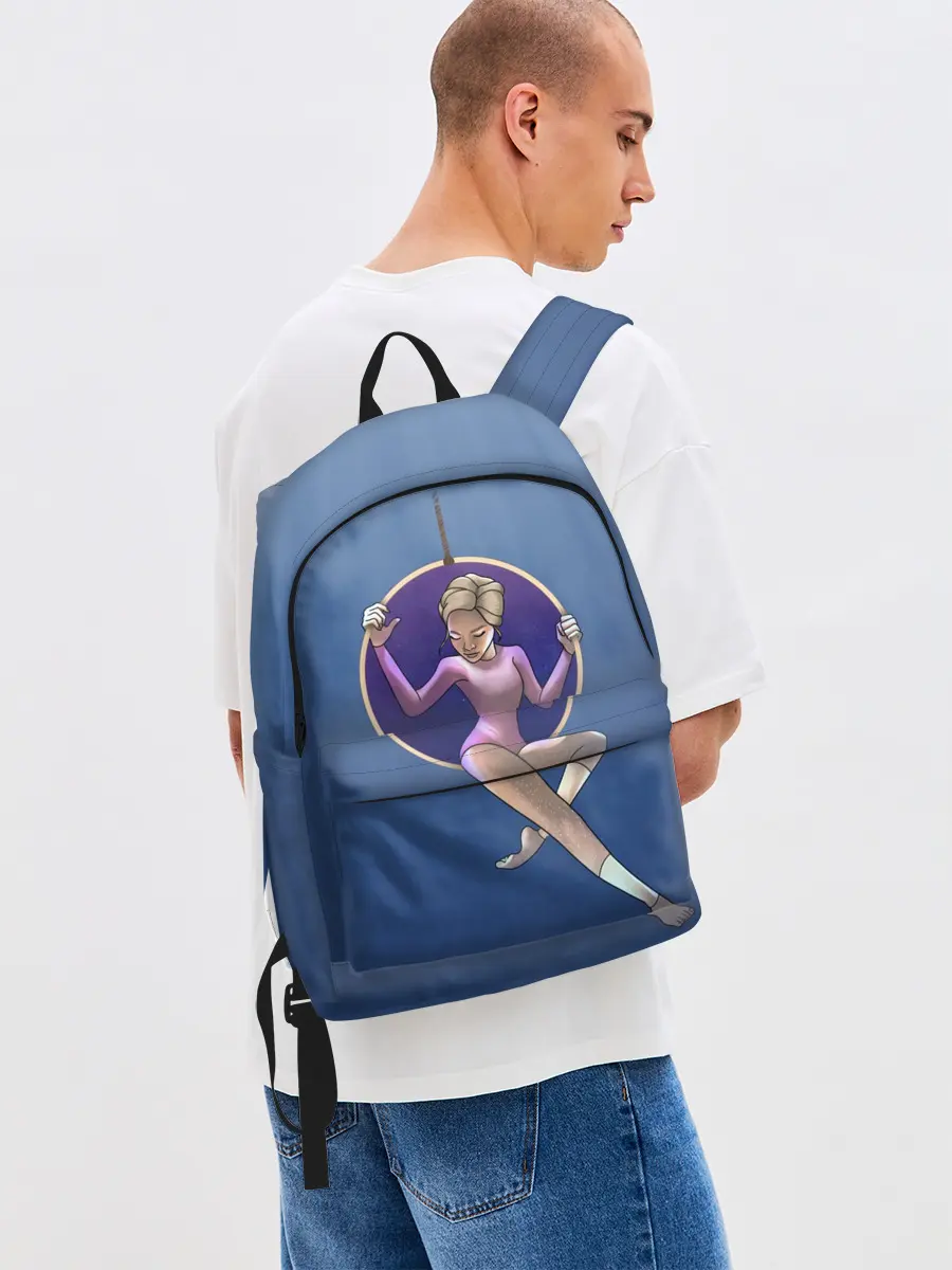 Рюкзак джинсовый / Gymnastics on the rings