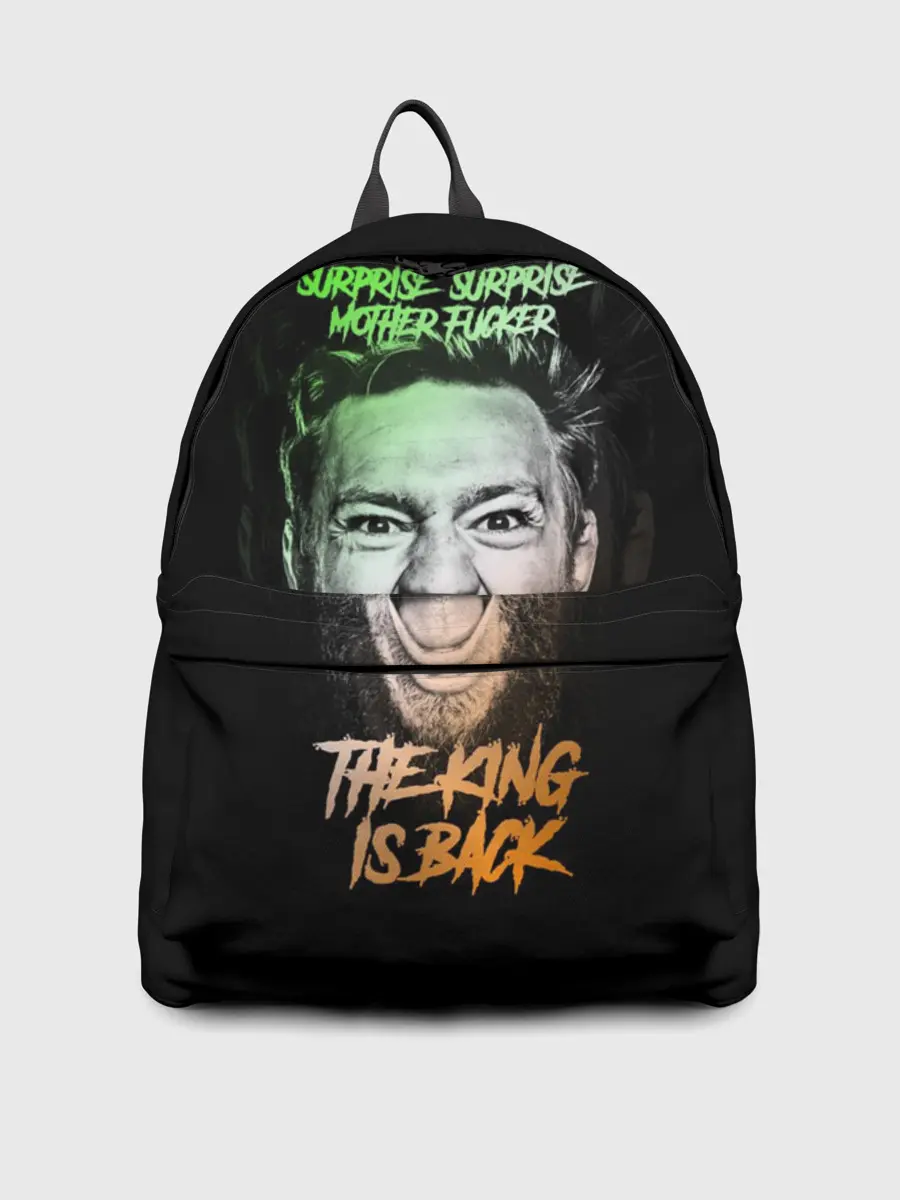 Рюкзак джинсовый / Конор Макгрегор