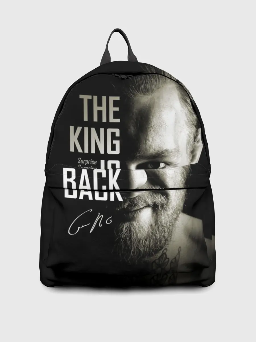 Рюкзак джинсовый / Конор Макгрегор