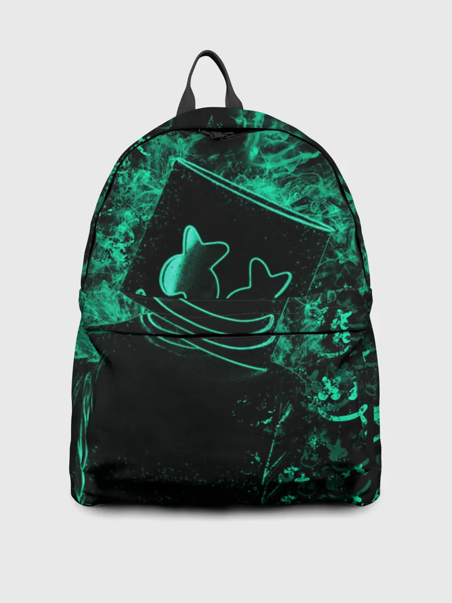 Рюкзак джинсовый / Marshmello