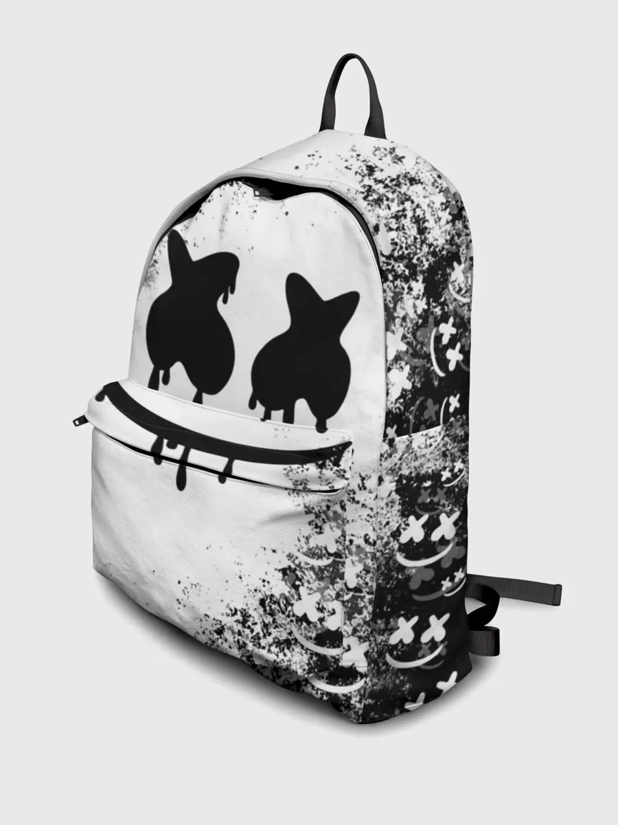 Рюкзак джинсовый / Marshmello