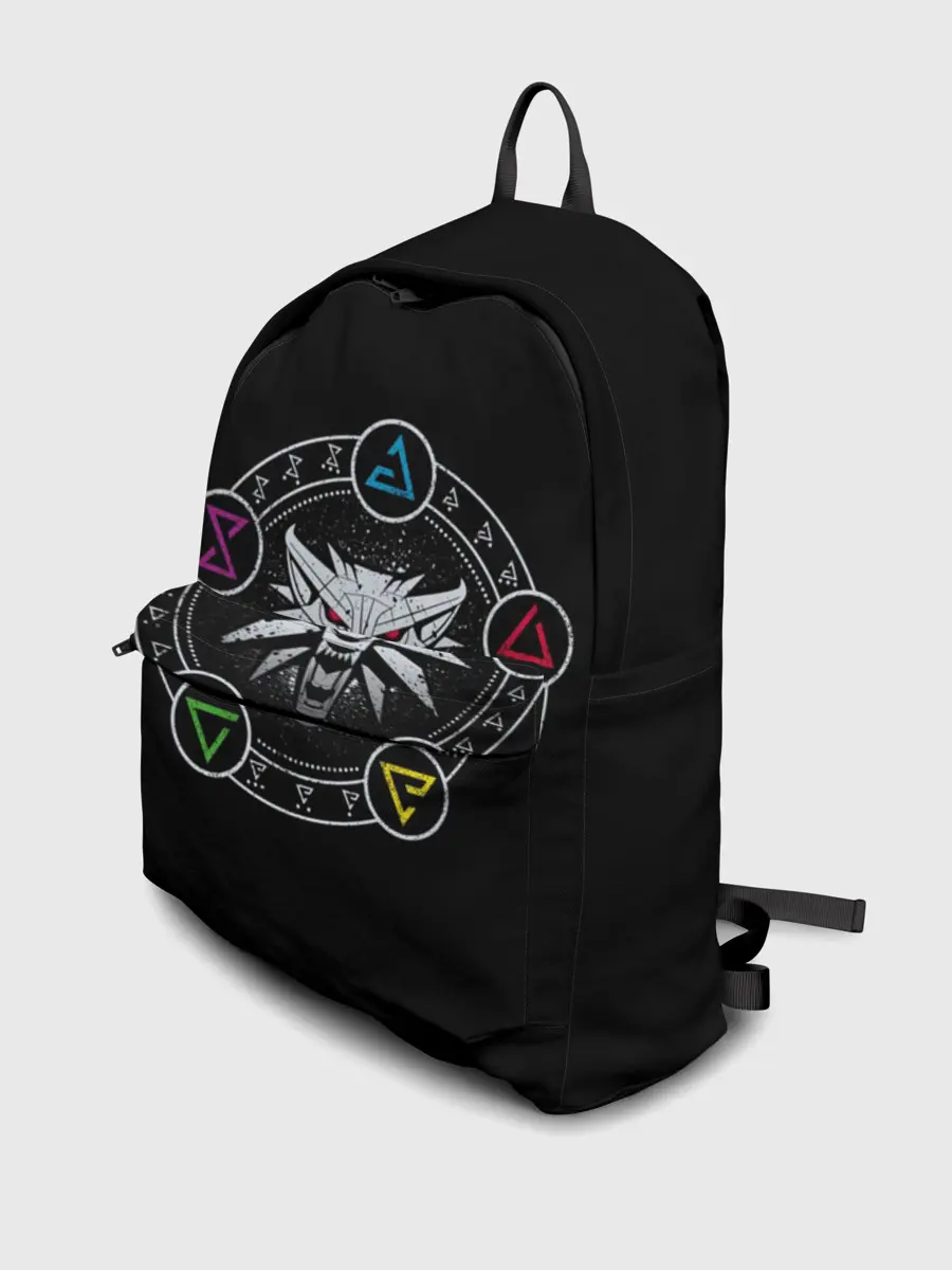 Рюкзак джинсовый / Ведьмачьи Знаки