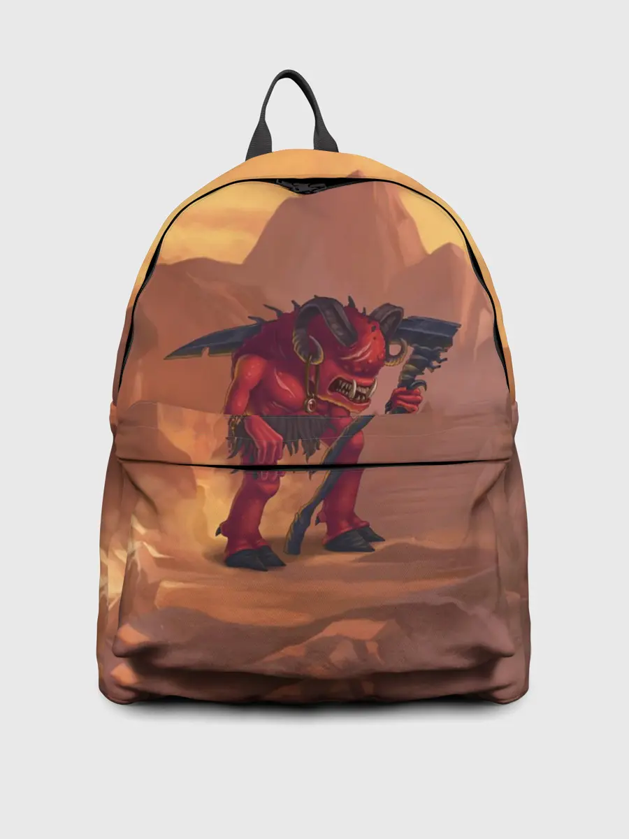 Рюкзак джинсовый / Сэр Троглодит - Демон, текст