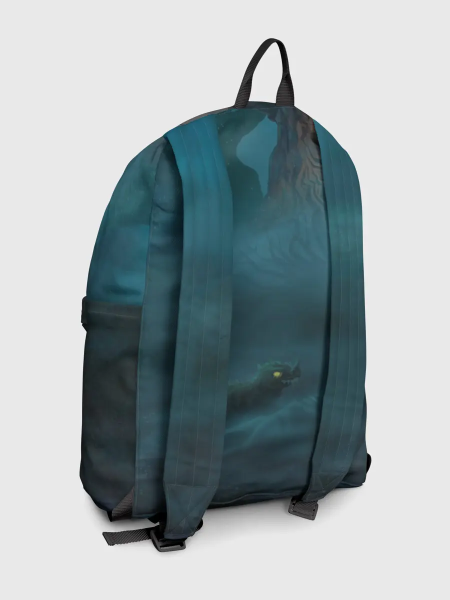 Рюкзак джинсовый / Сэр Троглодит - Болото