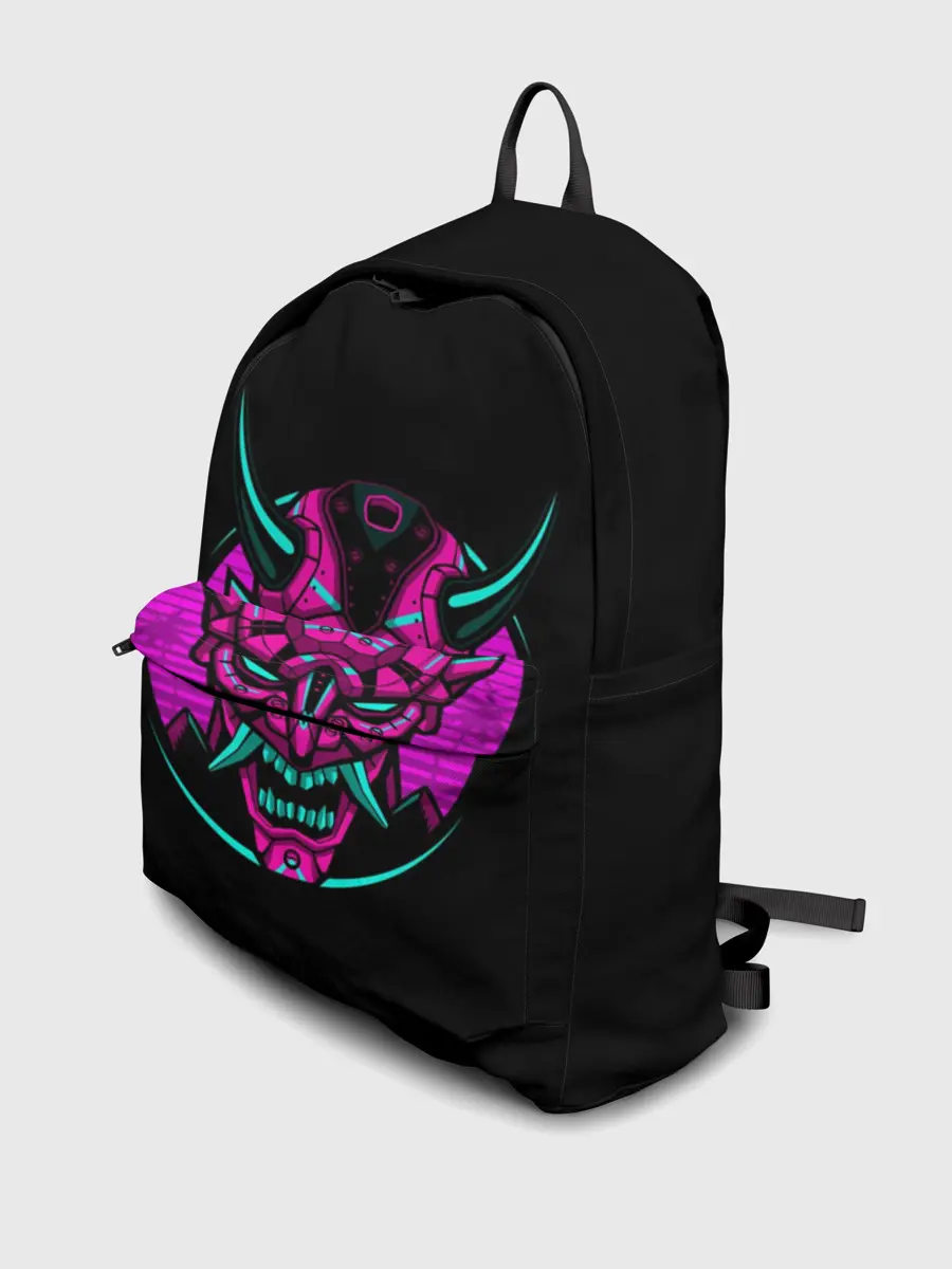 Рюкзак джинсовый / Samurai Retro Neon