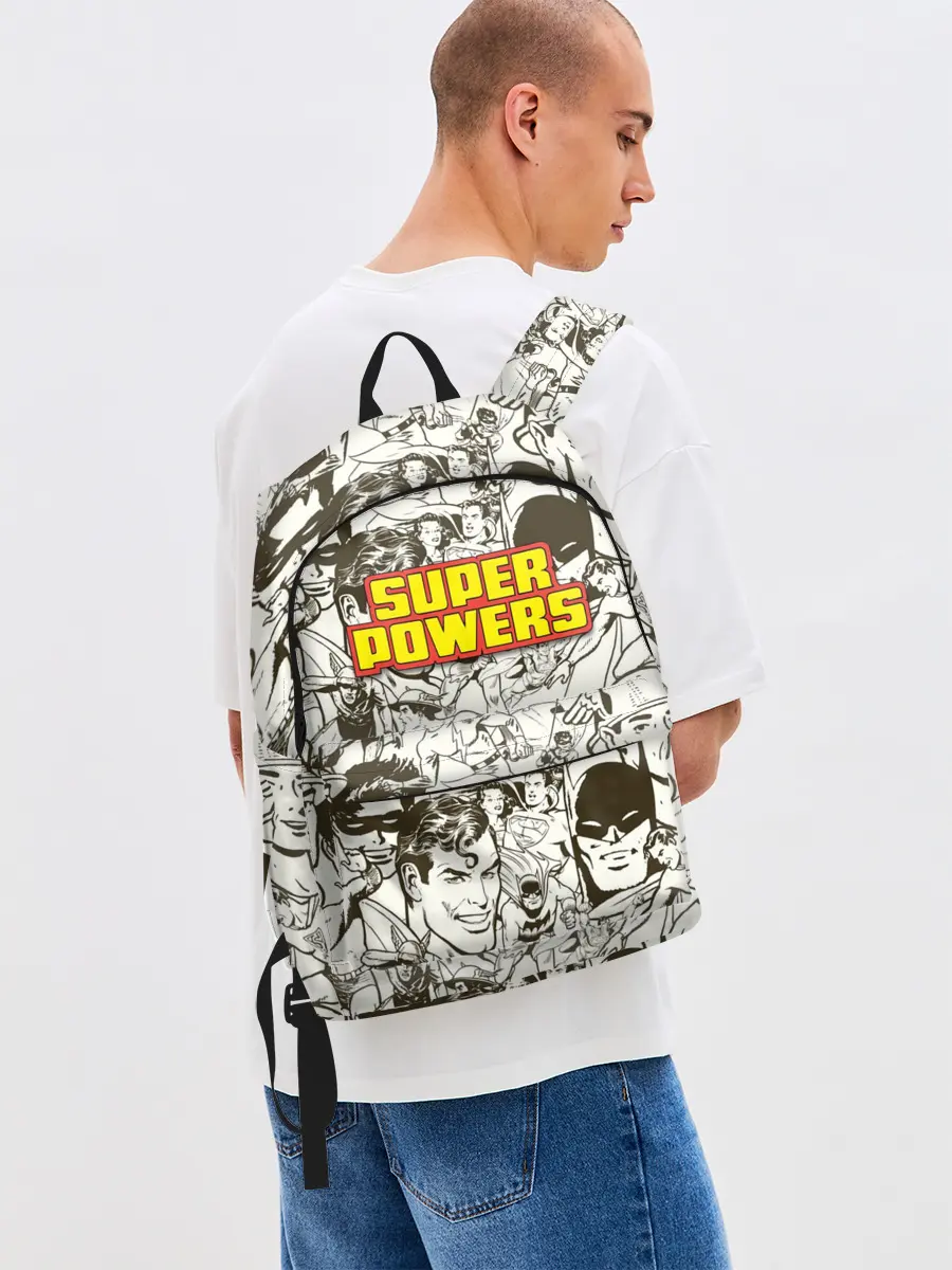 Рюкзак джинсовый / Super Powers