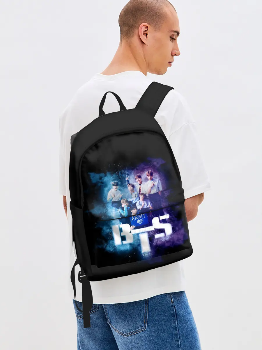 Рюкзак джинсовый / BTS