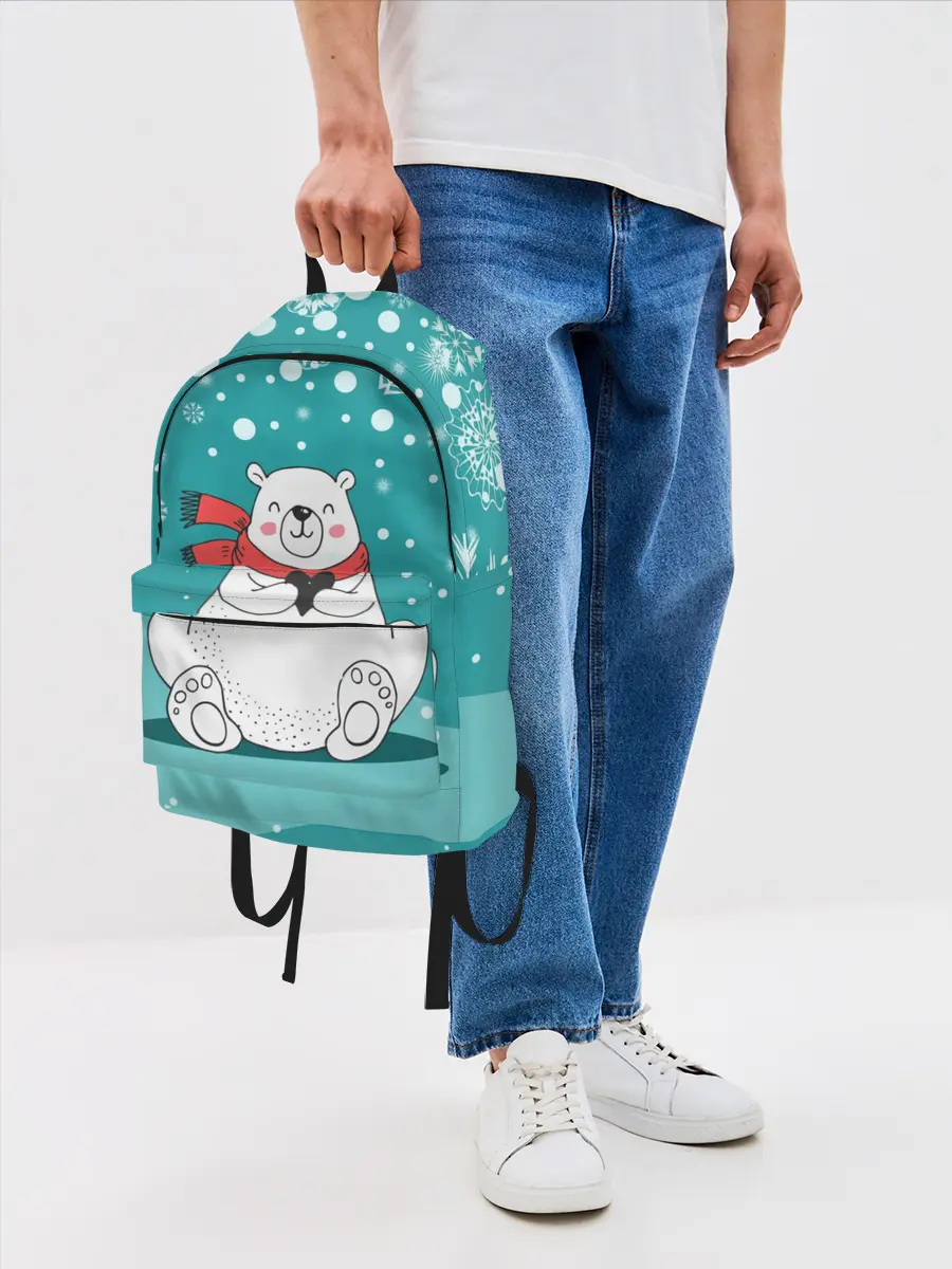 Рюкзак джинсовый / North bear