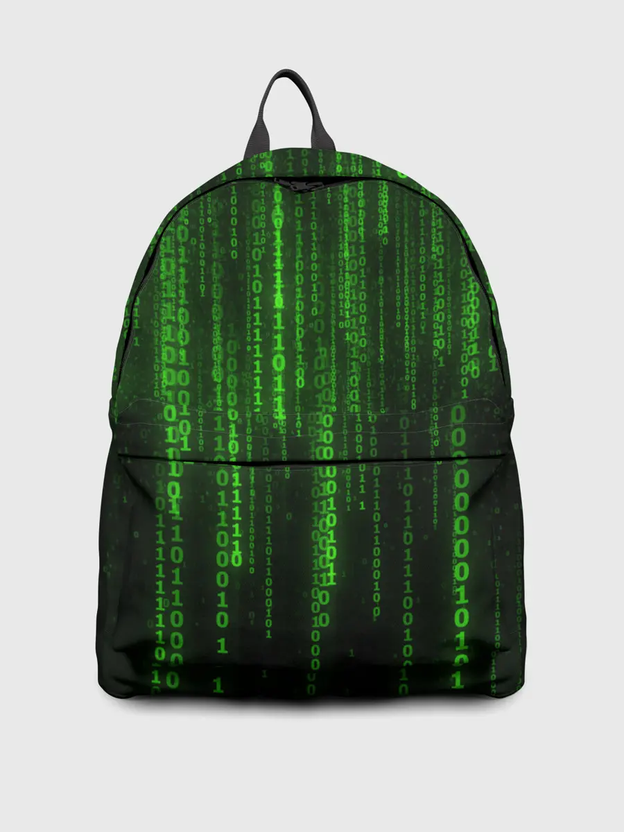 Рюкзак джинсовый / Компьютерный язык