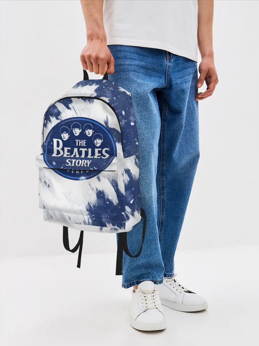 Рюкзак джинсовый / The Beatles