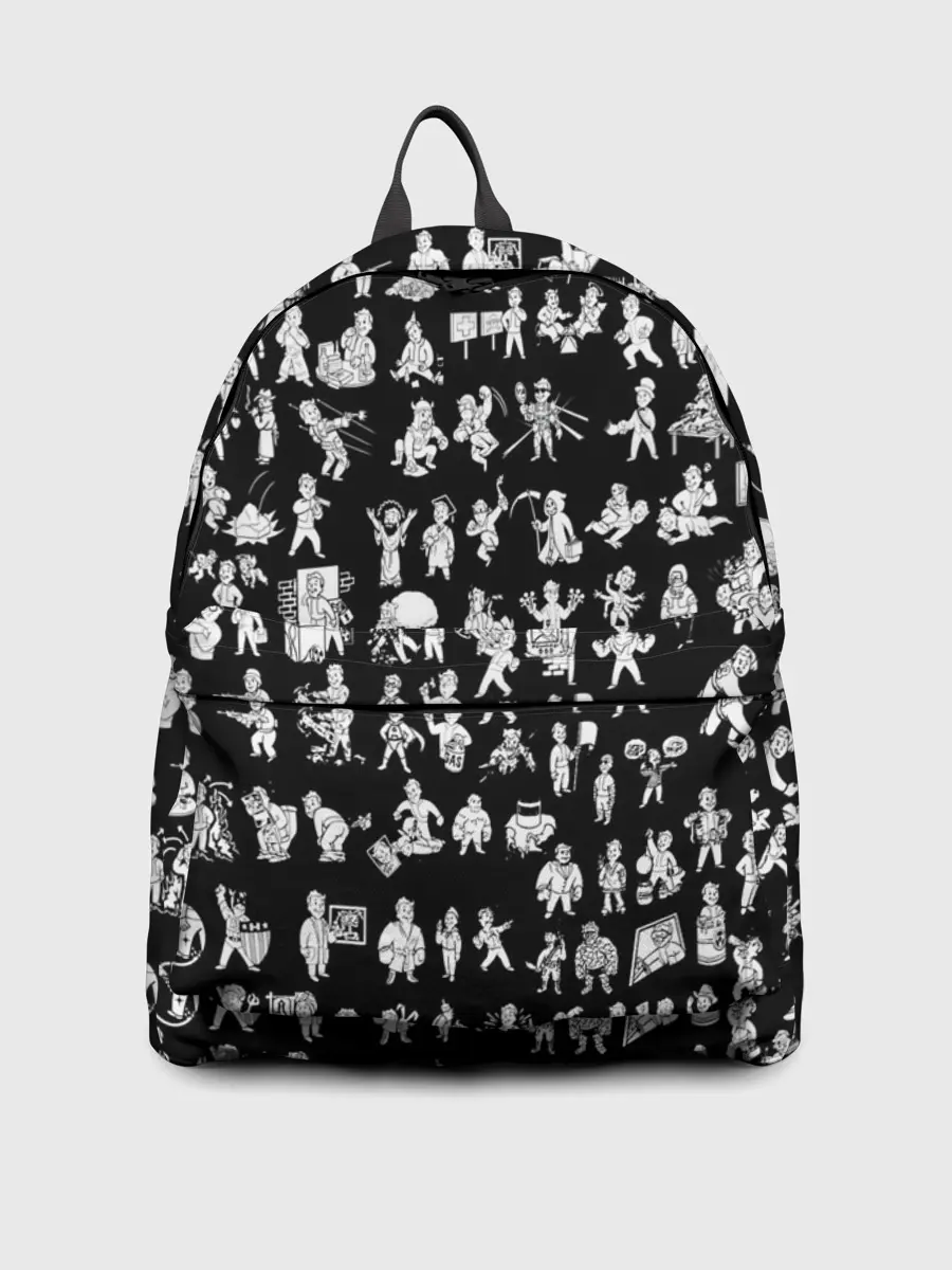 Рюкзак джинсовый / FALLOUT BLACK