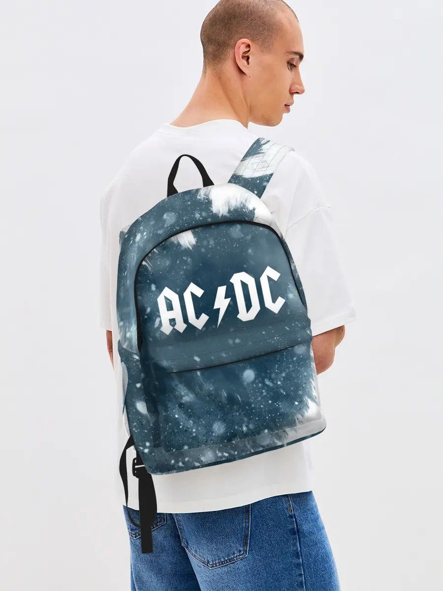 Рюкзак джинсовый / AC/DC