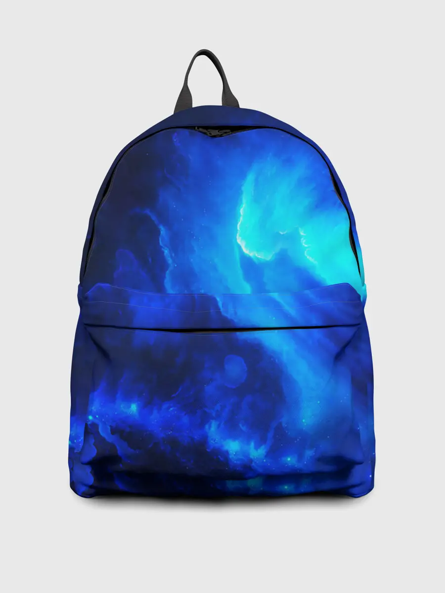 Рюкзак джинсовый / СИНИЙ КОСМОС