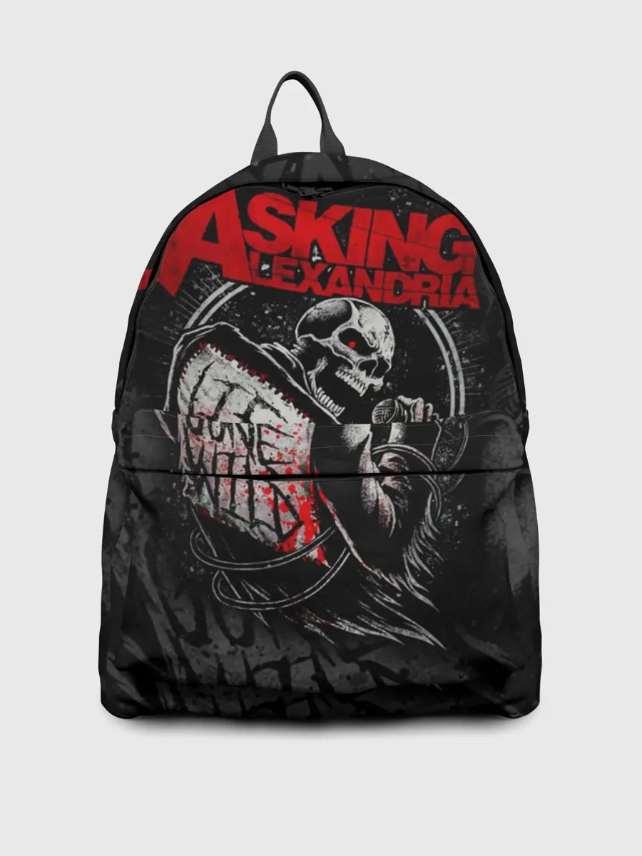 Рюкзак джинсовый / Asking Alexandria